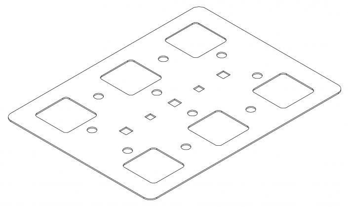 PODKŁADKA POD DACH MEMBRANOWY 225X300X1,5MM 10SZT (2)