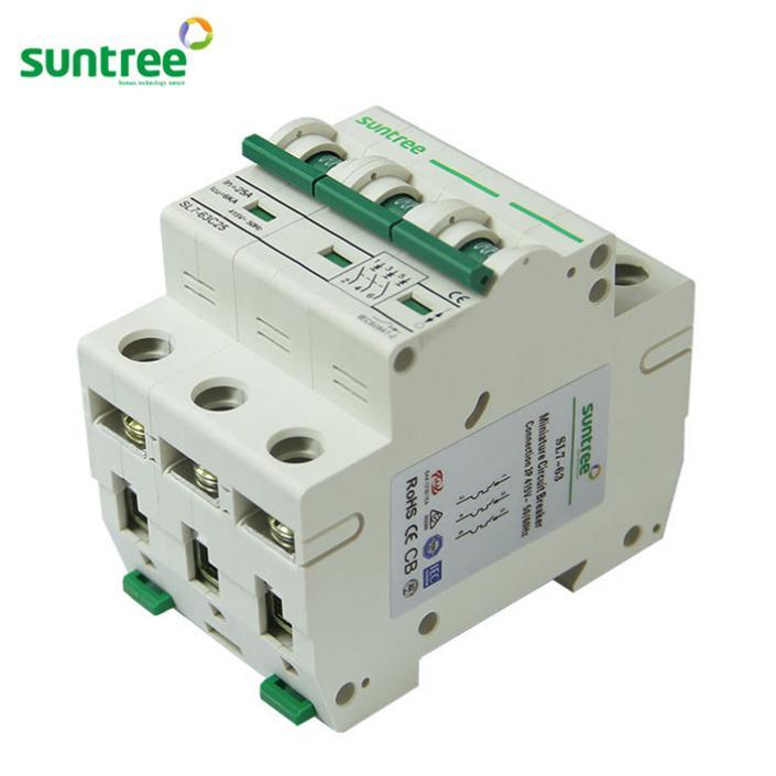 Rozłącznik nadprądowy B25 3 FAZY SUNTREE (1)