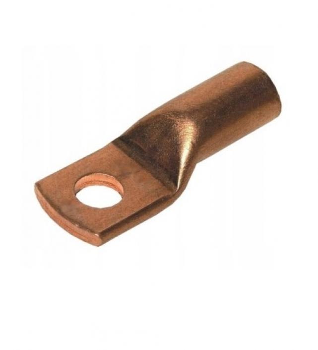Końcówka kablowa miedziana 6/oczko 8mm pow gal.  (1)