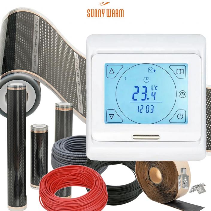 SunnyWarm -zestaw folli - 1,5m2 80W/m2 100cm EC101 (1)