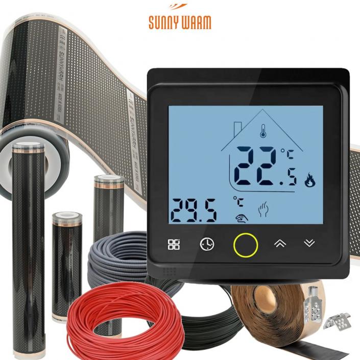 SunnyWarm - zestaw folli - 3m2 140W/m2 50cm EC102 (1)