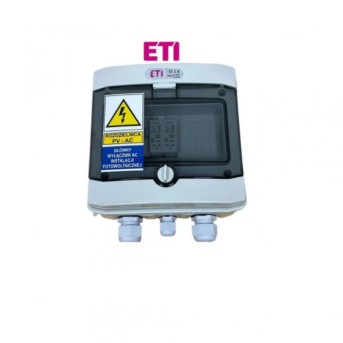 Rozdzielnica ETI AC T2+T3 3 Fazy B16  IP65 (1)