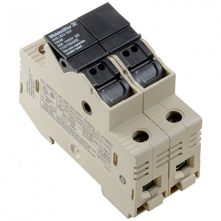 Podstawa bezpiecznikowa Weidmuller WSI 25/2 10x38 (1)