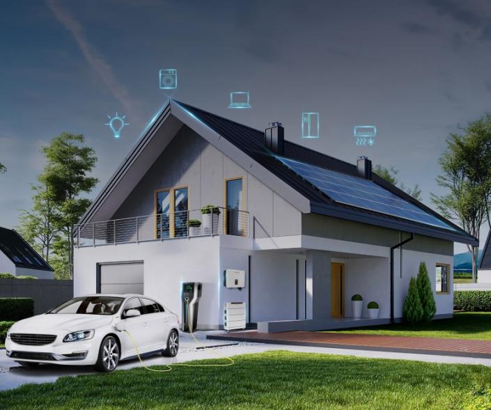 ELEKTROWNIA FOTOWOLTAICZNA HYBRYDOWA  DLA DOMU 6KW/10kWh 3F + MONTAŻ! (1)