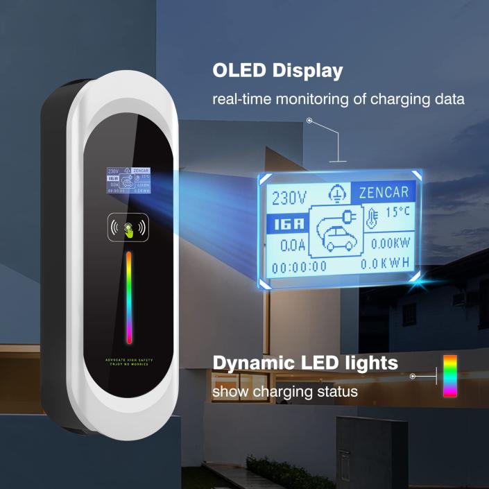 Ładowarka przenośna ZENCAR 11kW 6-16A LTE (5)