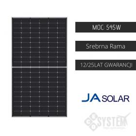 Panel fotowoltaiczny JA SOLAR 545W Srebrna Rama