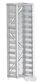 Obrazek dla: Szafa rack DEYE 3UHRACK (12 modułów)