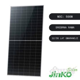 Obrazek dla: Panel fotowoltaiczny JINKO SOLAR 590W SF BIFACIAL 