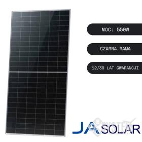 Obrazek dla: Panel fotowoltaiczny JA SOLAR 550W Bifacial Ram.Sr