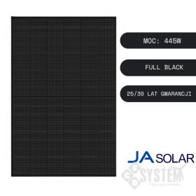 Obrazek dla: Panel fotowoltaiczny Ja Solar 445W FULL BLACK BIF.