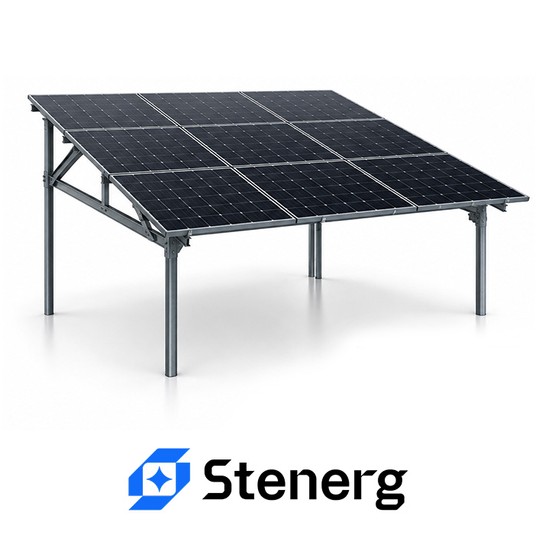 Carport PV C-Proof V3 Wbijany STENERG 3x3 -zdjęcie numer 1
