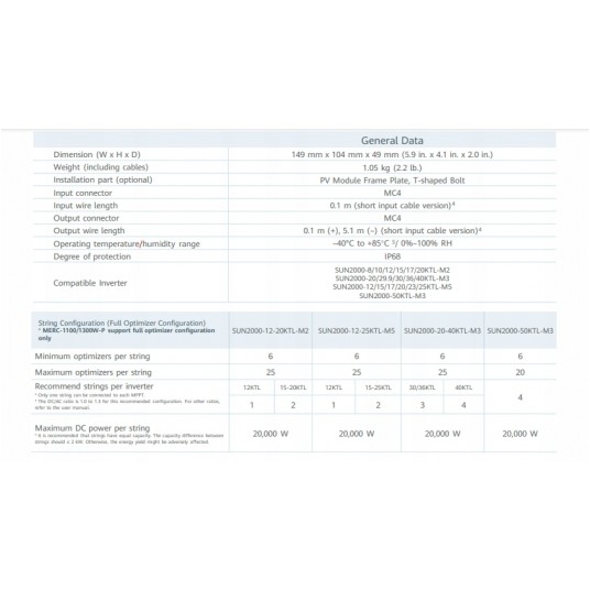 Huawei- Optymalizator MERC-1100-P -zdjęcie numer 3