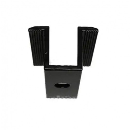 Klamra Środkowa uniwersalna CZARNA Ral 9005 -zdjęcie numer 1