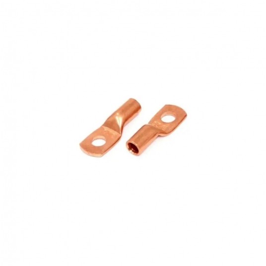 Końcówka kablowa miedziana 16/oczko 8mm pow gal. -zdjęcie numer 1