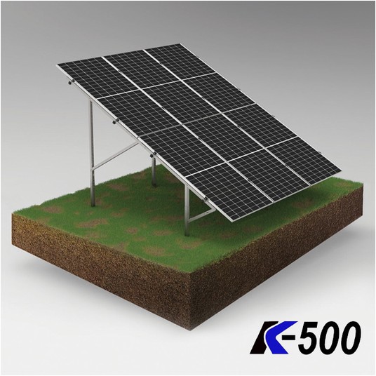 Konstrukcja gruntowa K502 Max na 22 panele (1152 mm) -zdjęcie numer 1