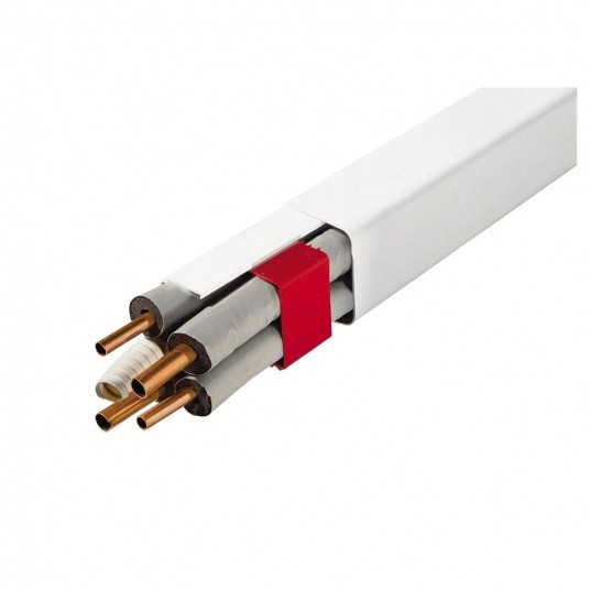 Koryto instalacyjne IVENSIS IPDT80 białe 2m -zdjęcie numer 1