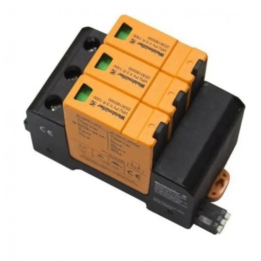 Ogr. przepięć typ 1+2 1100VDC 3P Weidmuller -zdjęcie numer 1