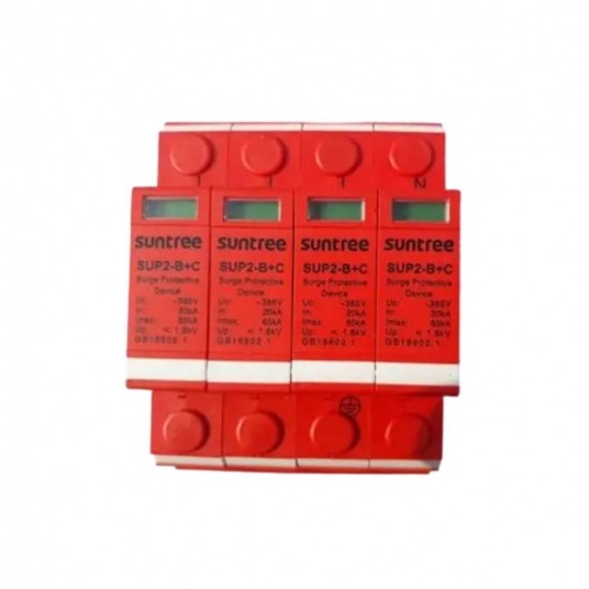 Ogranicznik przepięć SUNTREE B+C AC 4P 3 FAZY -zdjęcie numer 1