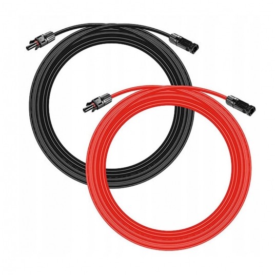 Przedłużacz solarny MC4 1m 4mm2 -zdjęcie numer 1