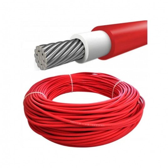 Przewód solarny PV 10mm2 Czerwony -zdjęcie numer 1