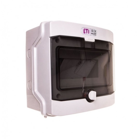 Rozdzielnica natynkowa IP 65 8 Polowa ETI ECH -8G -zdjęcie numer 1