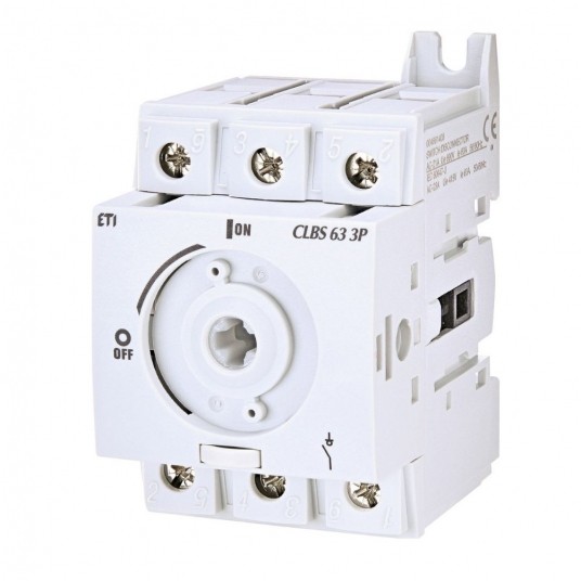 Rozłącznik nadprądowy ETI B63 3 FAZY -zdjęcie numer 1