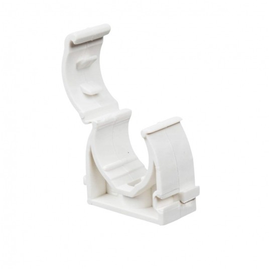 Uchwyt UZ-28 DO RURY RL biały -zdjęcie numer 1