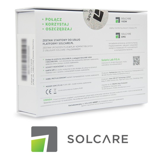Zestaw startowy SOLCARE EMS FoxESS P3/P4 -zdjęcie numer 2