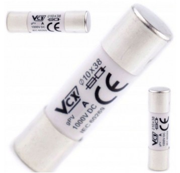 Bezpiecznik VCX 10x38 25A 1000VDC