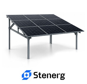 Carport PV C-Proof V3 Wbijany STENERG 3x3