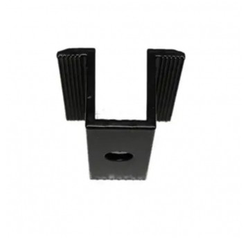 Klamra Środkowa uniwersalna CZARNA Ral 9005