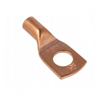 Końcówka kablowa miedziana 10/ oczko 8mm powl galw