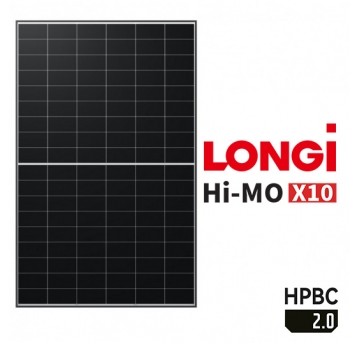 Panel Longi 480W X10 LR7-54HVH-480M Mono BF