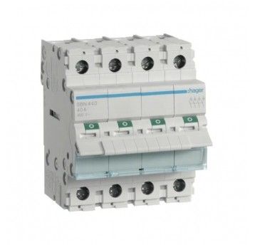 Rozłącznik agregatorowy Hager 4P 40A SFT440 I-0-II