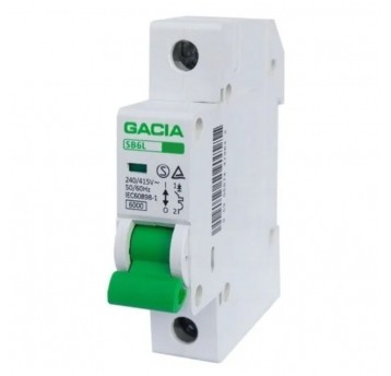 Rozłącznik nadprądowy VCX/GACIA B25 1 FAZA