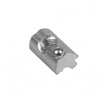 Wpust przesuwny z kulką M8