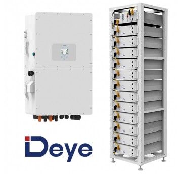 Zestaw Deye 50kW+61,44kWh HV
