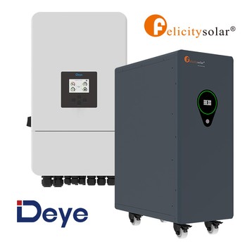 Zestaw falownik hybrydowy Deye 10 kW + magazyn energii Felicity 23,5 kWh LV